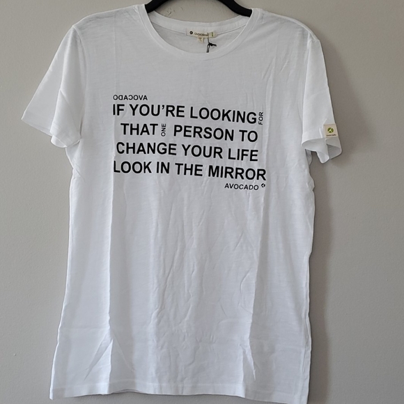 avocado Tops - Avocado White T-shirt